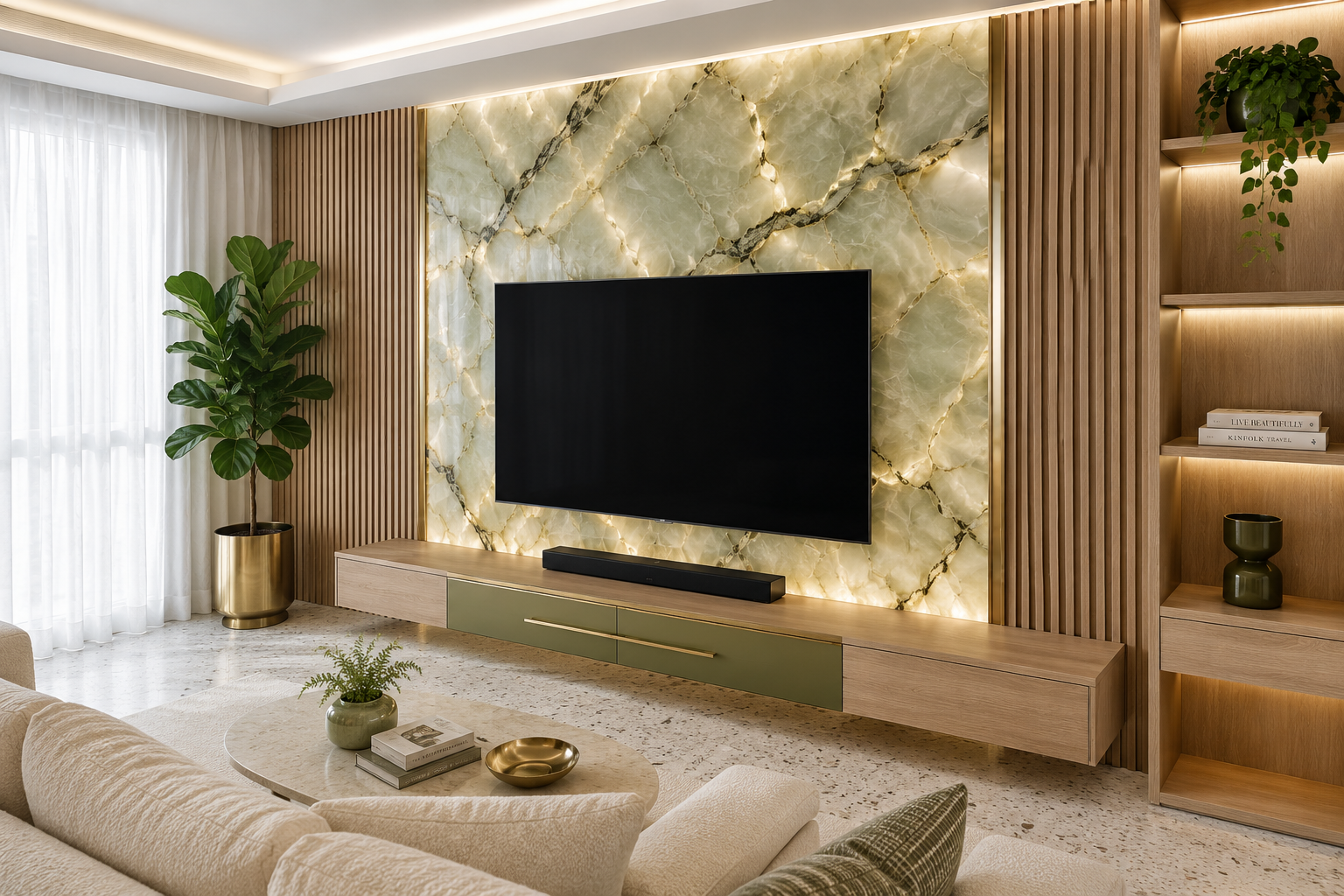 Living room design